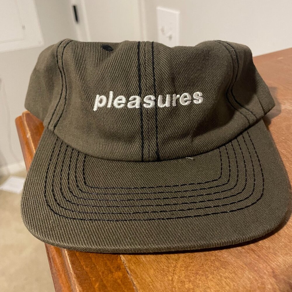 PLEASURES 6 panel cap